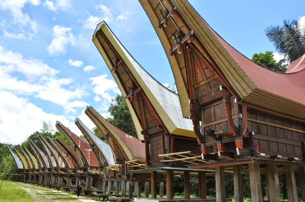 Desain Rumah Tradisional Rumah Tongkonan Toraja