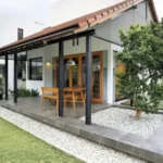 Desain Hunian Rumah Subsidi Rumah Minimalis Tropis